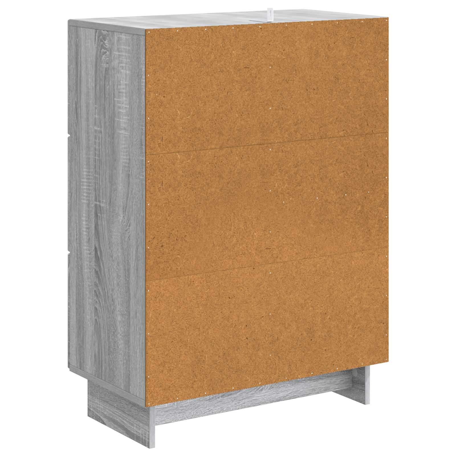 Sideboard Graues Sonoma 66 x 34,5 x 90 cm Holzwerkstoff