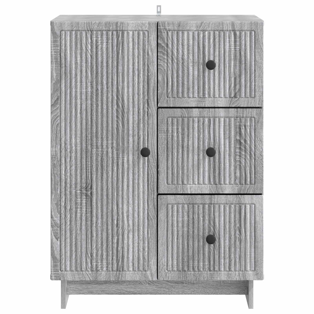 Sideboard Graues Sonoma 66 x 34,5 x 90 cm Holzwerkstoff