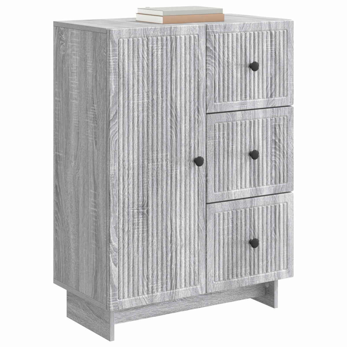Sideboard Graues Sonoma 66 x 34,5 x 90 cm Holzwerkstoff