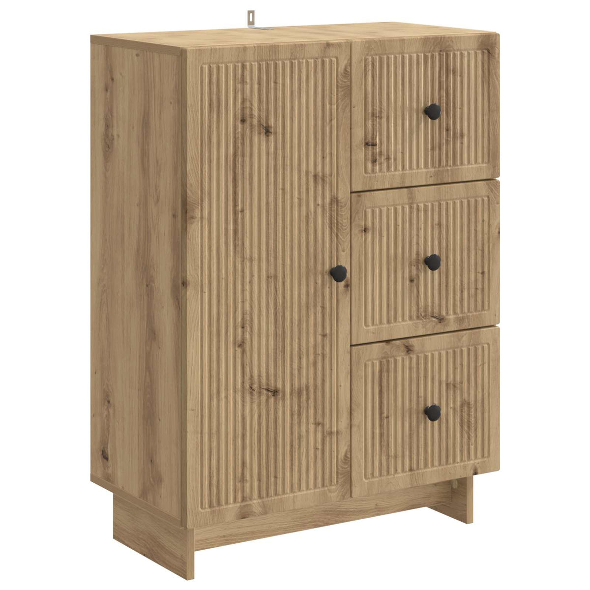 Sideboard Artisan-Eiche 66 x 34,5 x 90 cm Holzwerkstoff