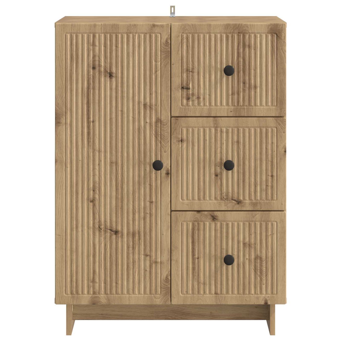 Sideboard Artisan-Eiche 66 x 34,5 x 90 cm Holzwerkstoff