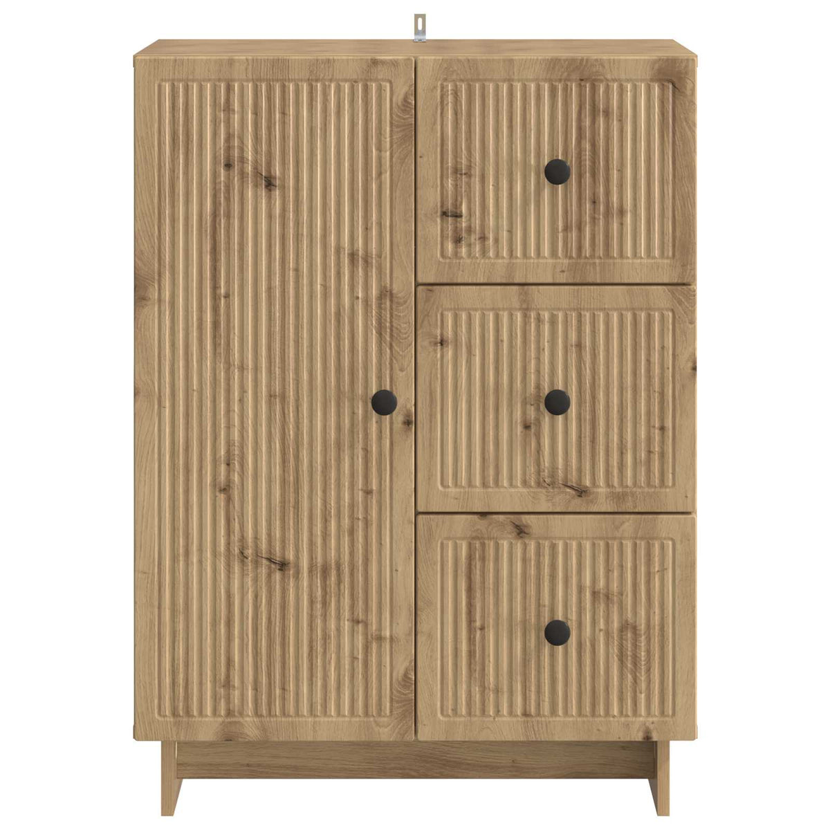 Sideboard Artisan-Eiche 66 x 34,5 x 90 cm Holzwerkstoff
