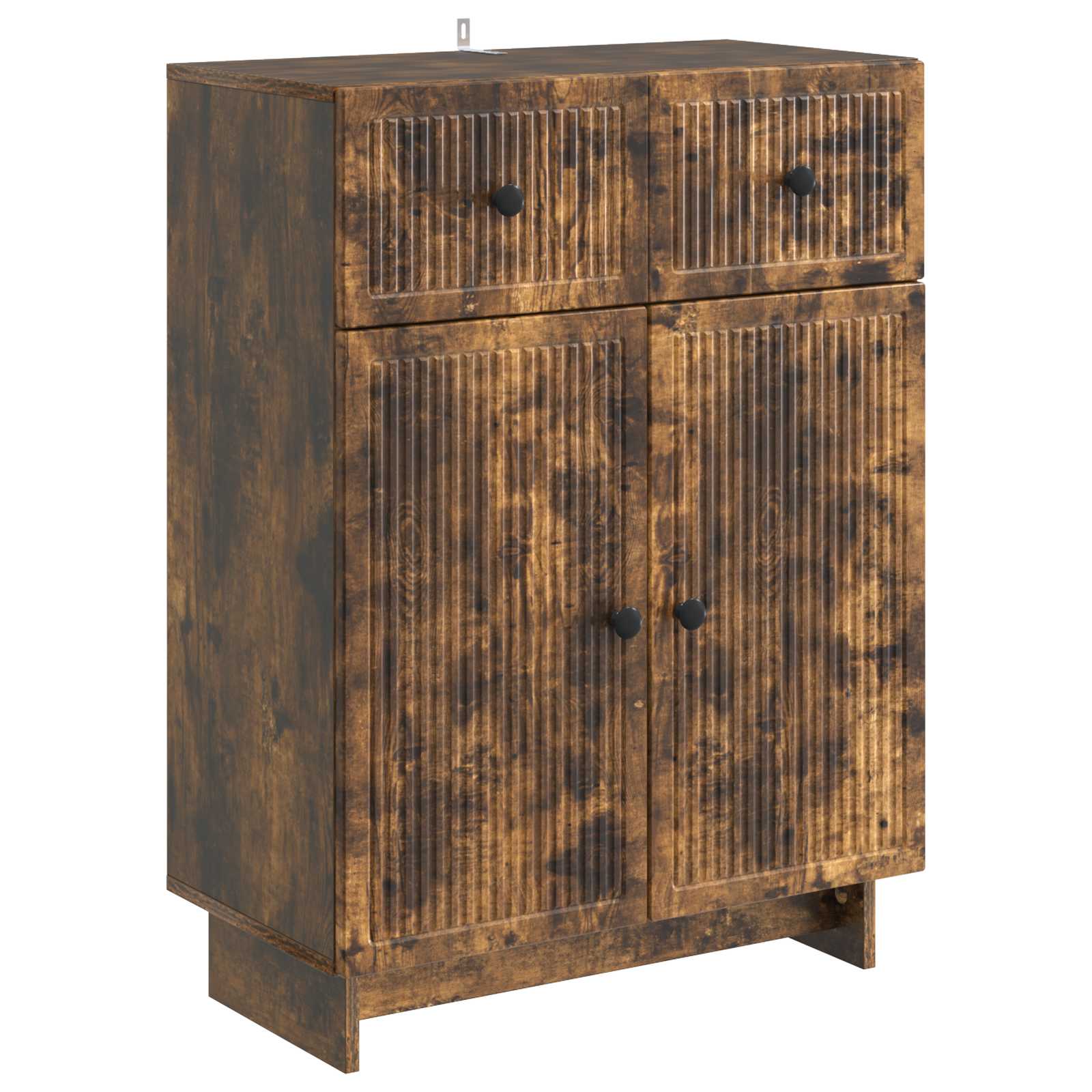 Sideboard Räuchereiche 66 x 34,5 x 90 cm Holzwerkstoff