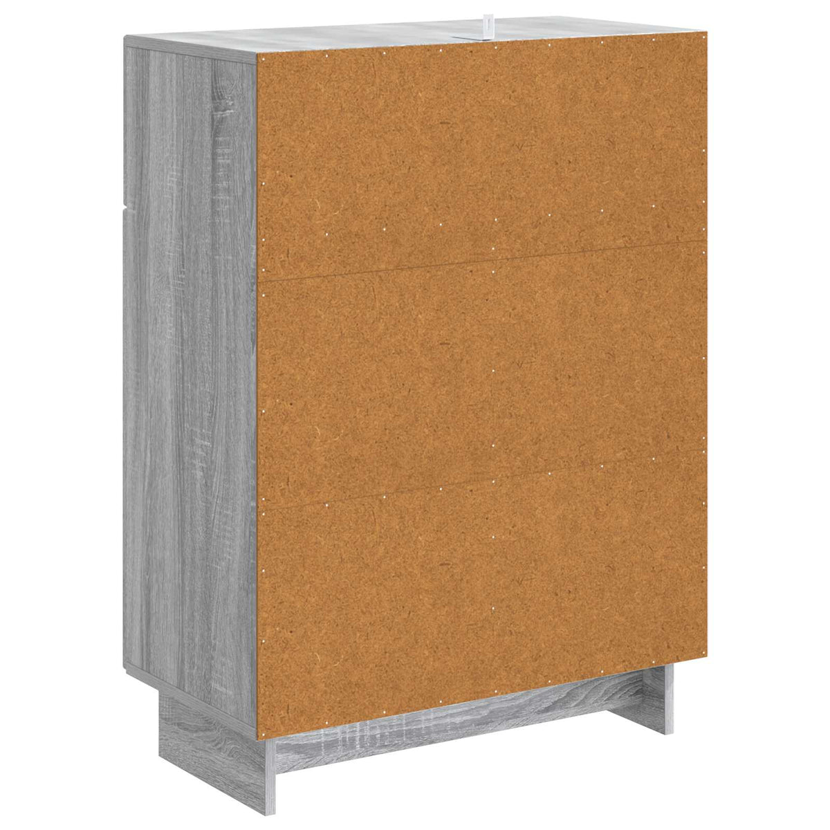Sideboard Sonoma-Grau 66 x 34,5 x 90 cm Holzwerkstoff