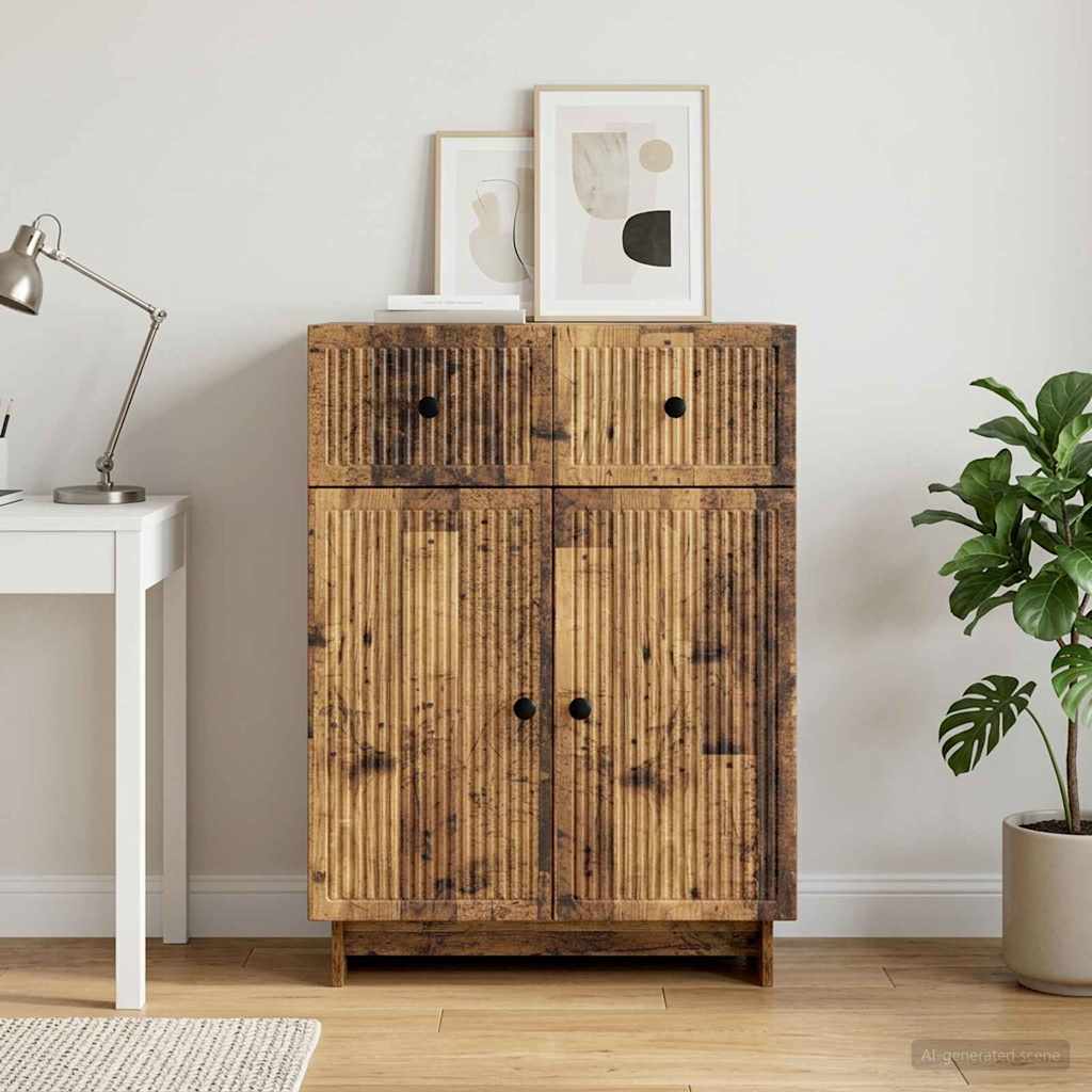 Sideboard Altholz 66 x 34,5 x 90 cm Holzwerkstoff