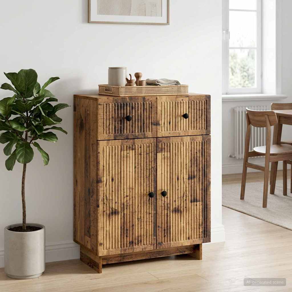 Sideboard Altholz 66 x 34,5 x 90 cm Holzwerkstoff