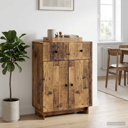 Sideboard Altholz 66 x 34,5 x 90 cm Holzwerkstoff