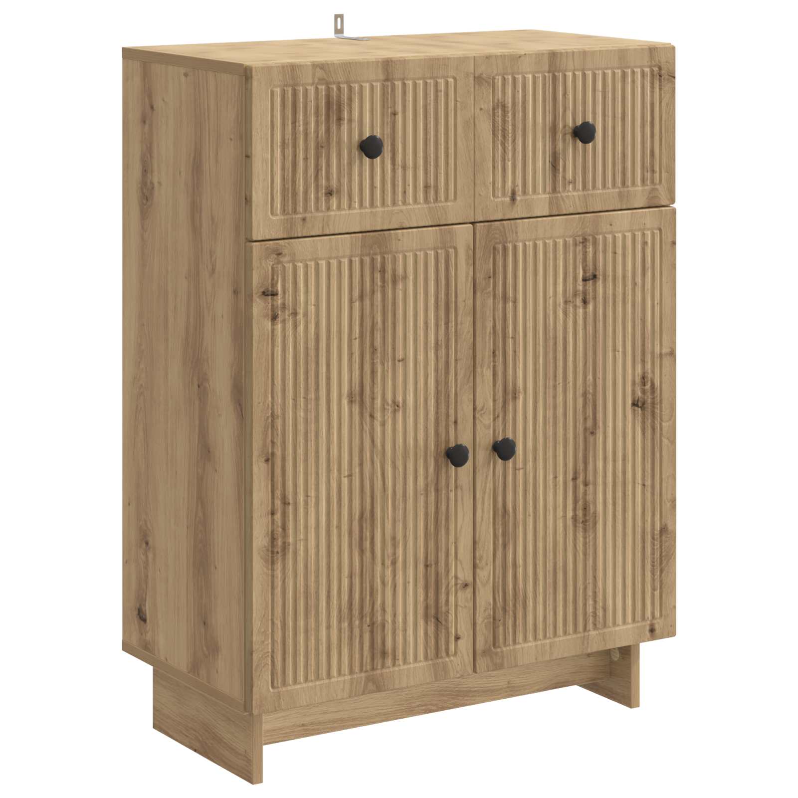 Sideboard Artisan-Eiche 66 x 34,5 x 90 cm Holzwerkstoff