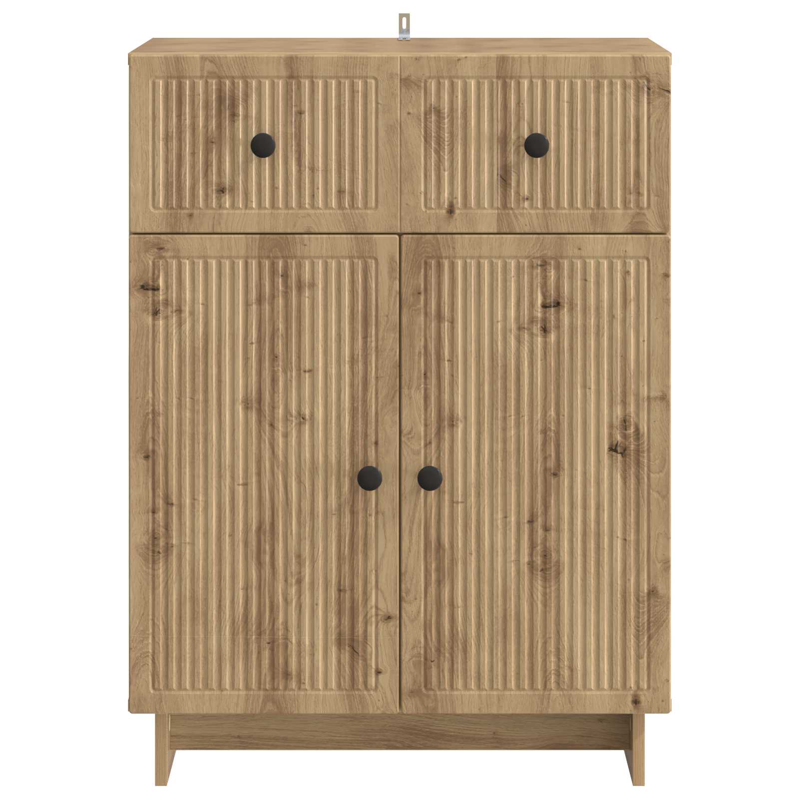 Sideboard Artisan-Eiche 66 x 34,5 x 90 cm Holzwerkstoff