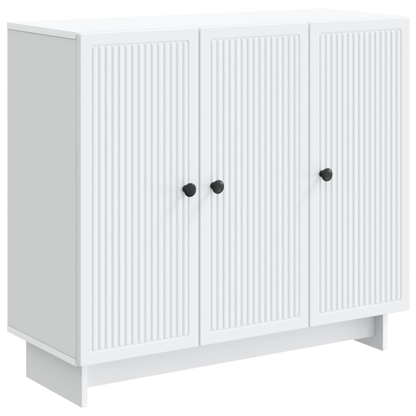 Sideboard Weiß 89 x 34,5 x 80 cm Holzwerkstoff