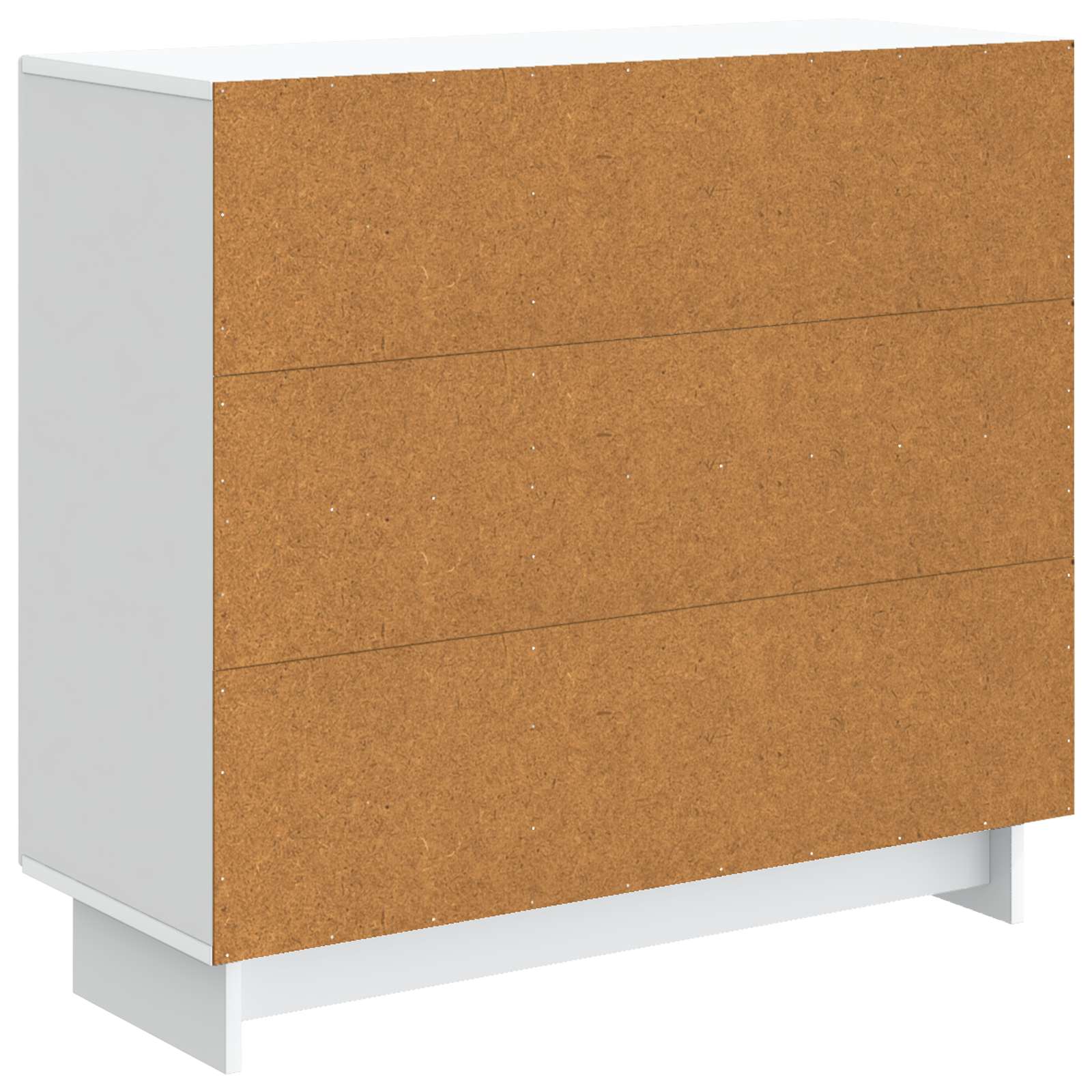 Sideboard Weiß 89 x 34,5 x 80 cm Holzwerkstoff