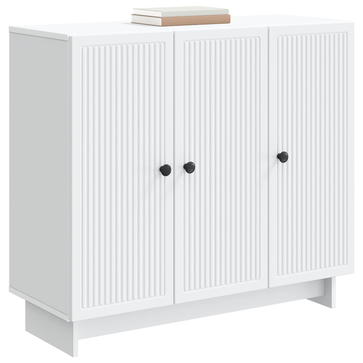 Sideboard Weiß 89 x 34,5 x 80 cm Holzwerkstoff