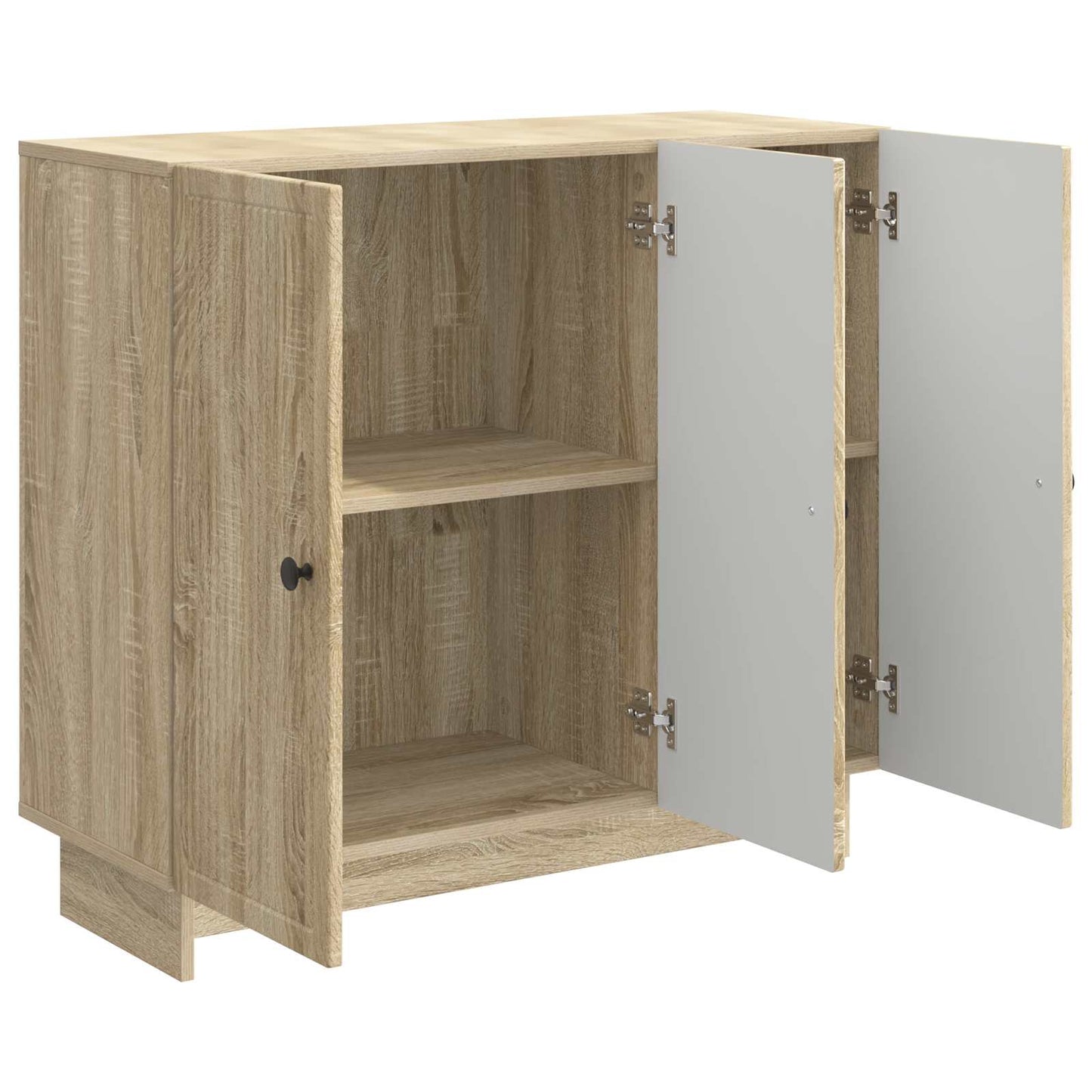 Sideboard Sonoma-Eiche 89 x 34,5 x 80 cm Holzwerkstoff