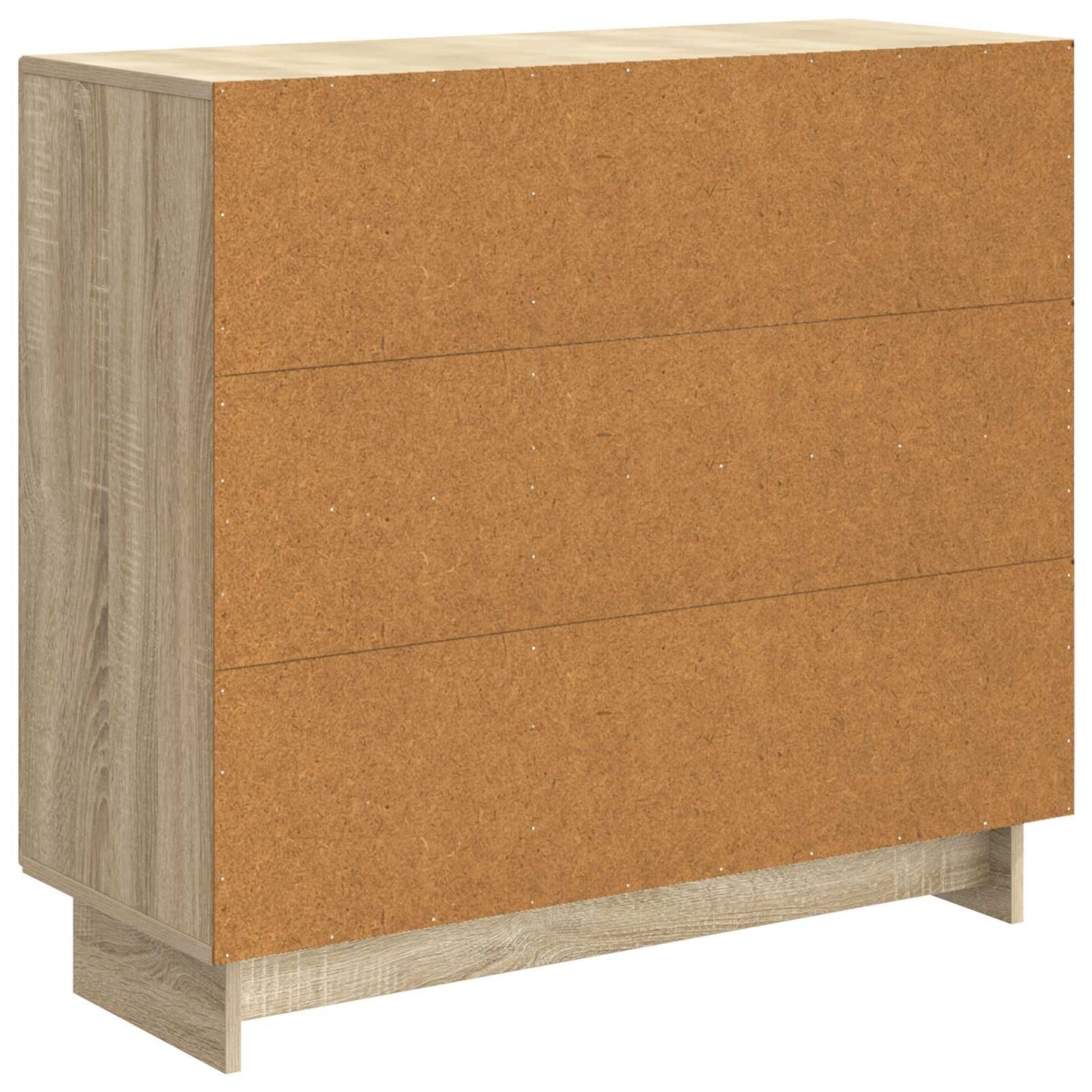 Sideboard Sonoma-Eiche 89 x 34,5 x 80 cm Holzwerkstoff