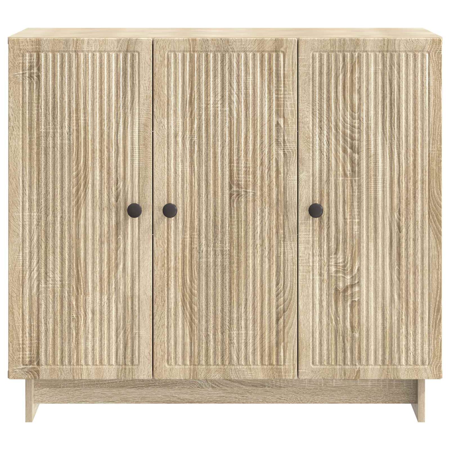 Sideboard Sonoma-Eiche 89 x 34,5 x 80 cm Holzwerkstoff