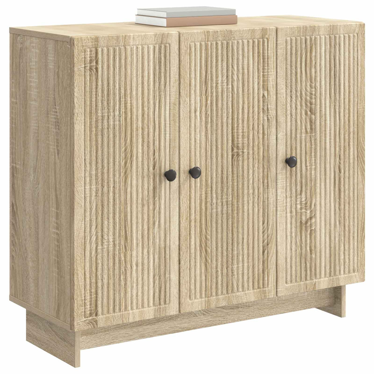 Sideboard Sonoma-Eiche 89 x 34,5 x 80 cm Holzwerkstoff