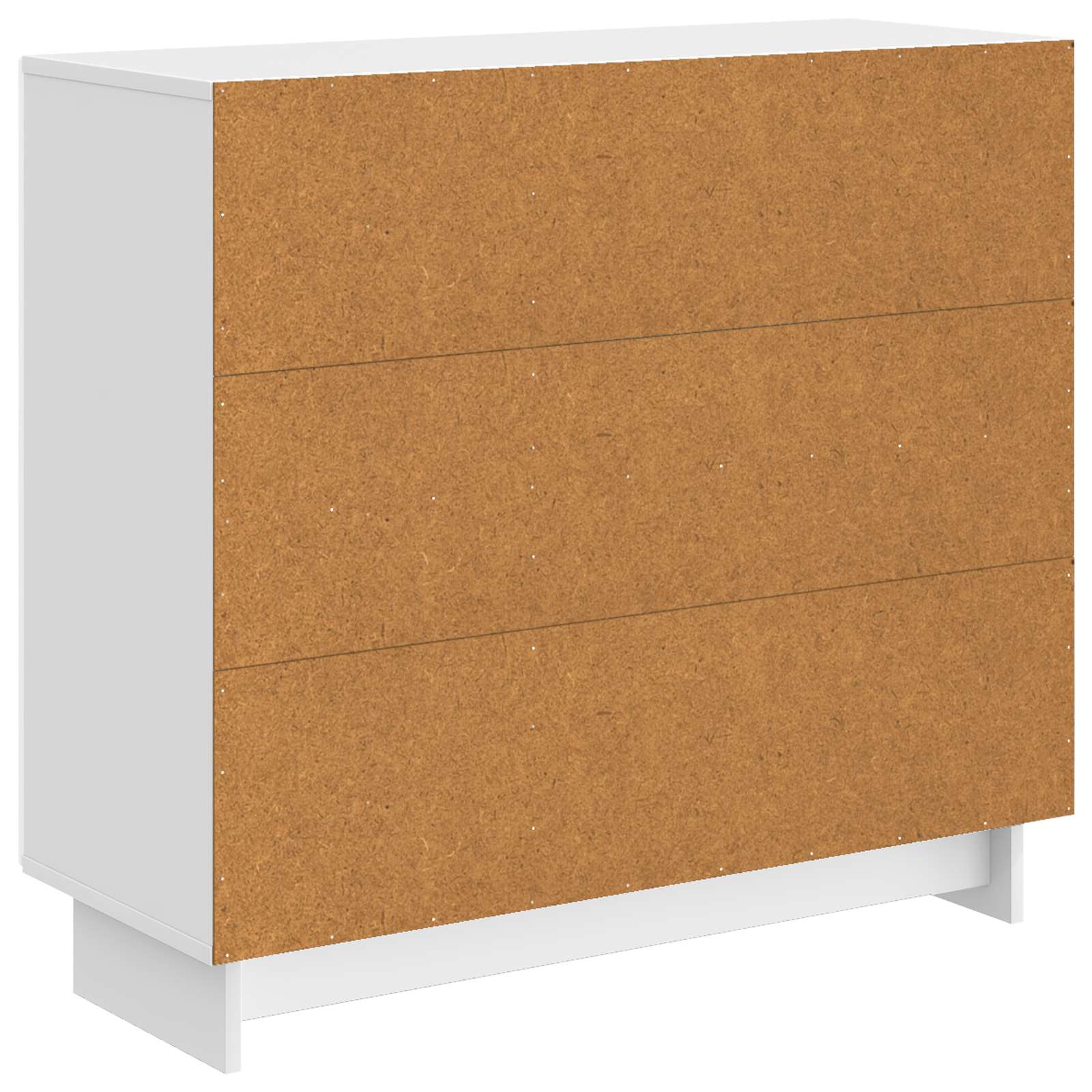 Sideboard Hochglanz Weiß 89 x 34,5 x 80 cm Holzwerkstoff