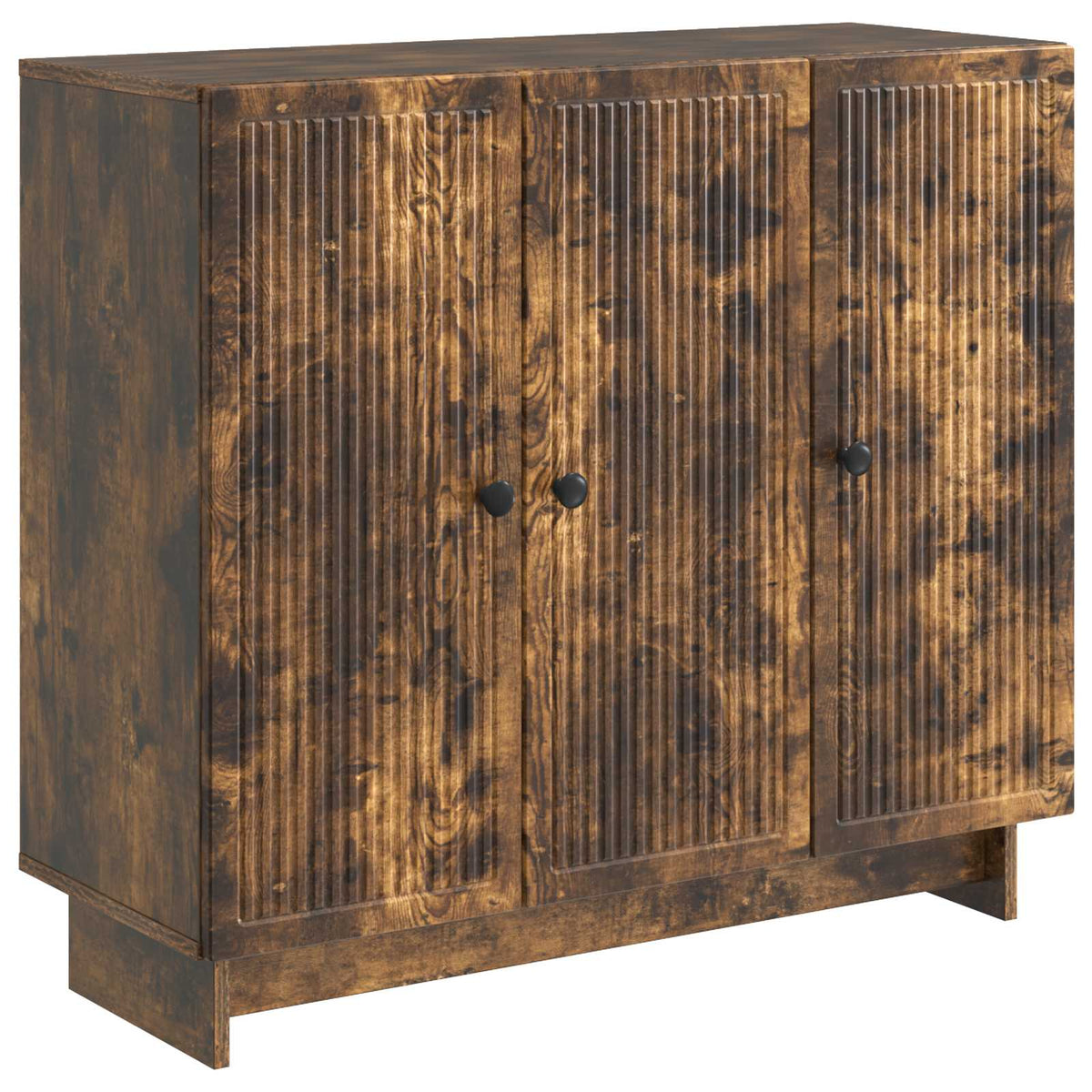 Sideboard Räuchereiche 89 x 34,5 x 80 cm Holzwerkstoff
