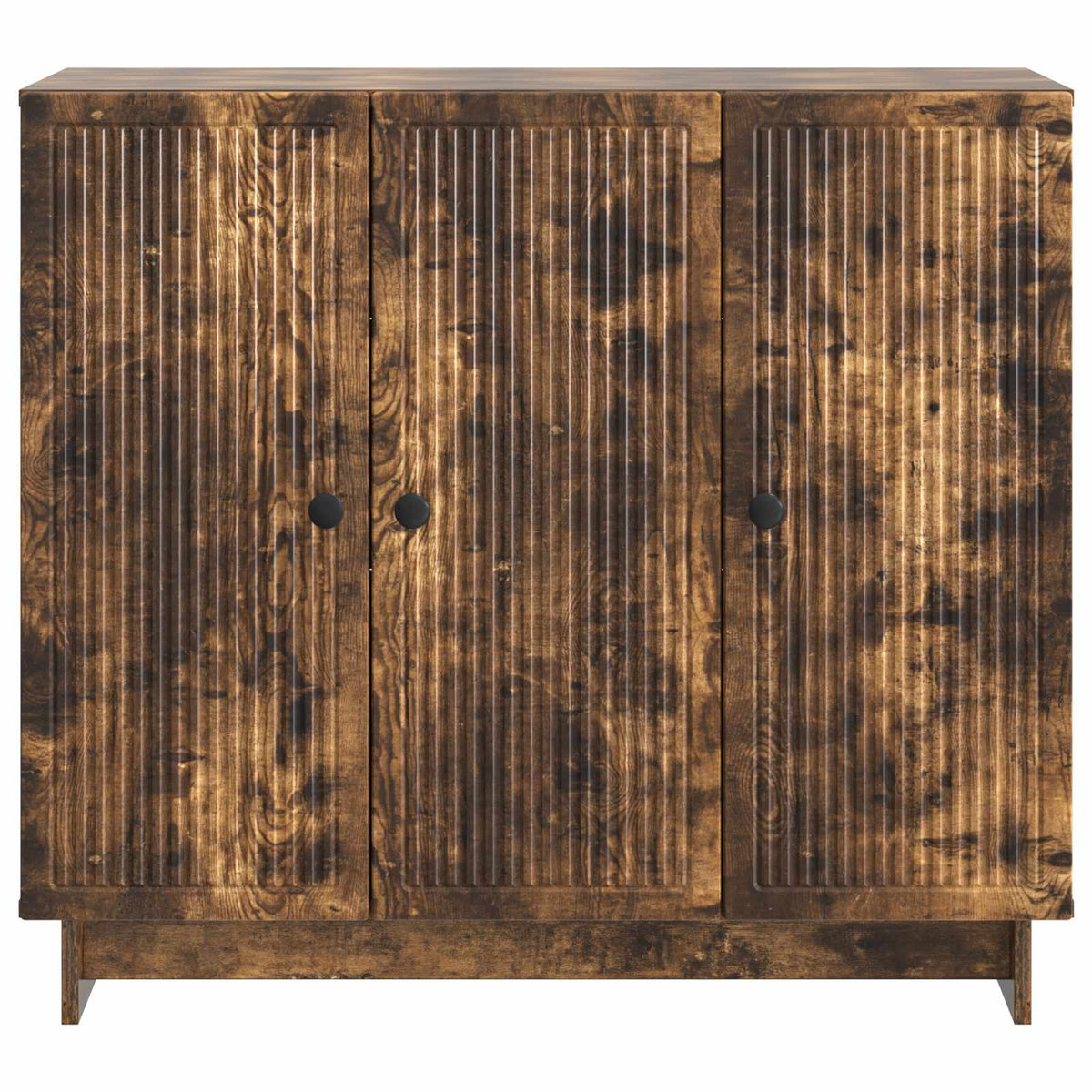 Sideboard Räuchereiche 89 x 34,5 x 80 cm Holzwerkstoff