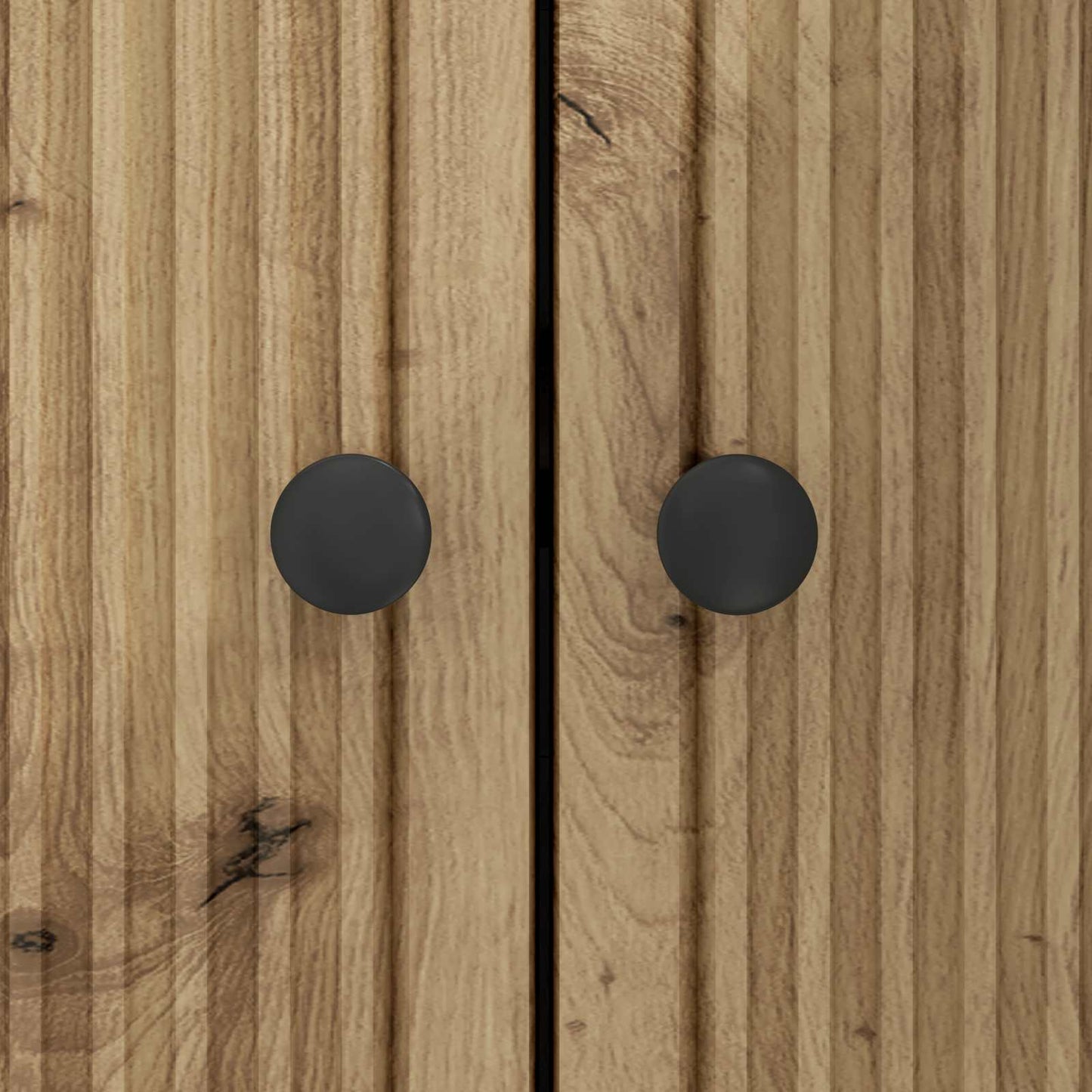 Sideboard Artisan-Eiche 89 x 34,5 x 80 cm Holzwerkstoff