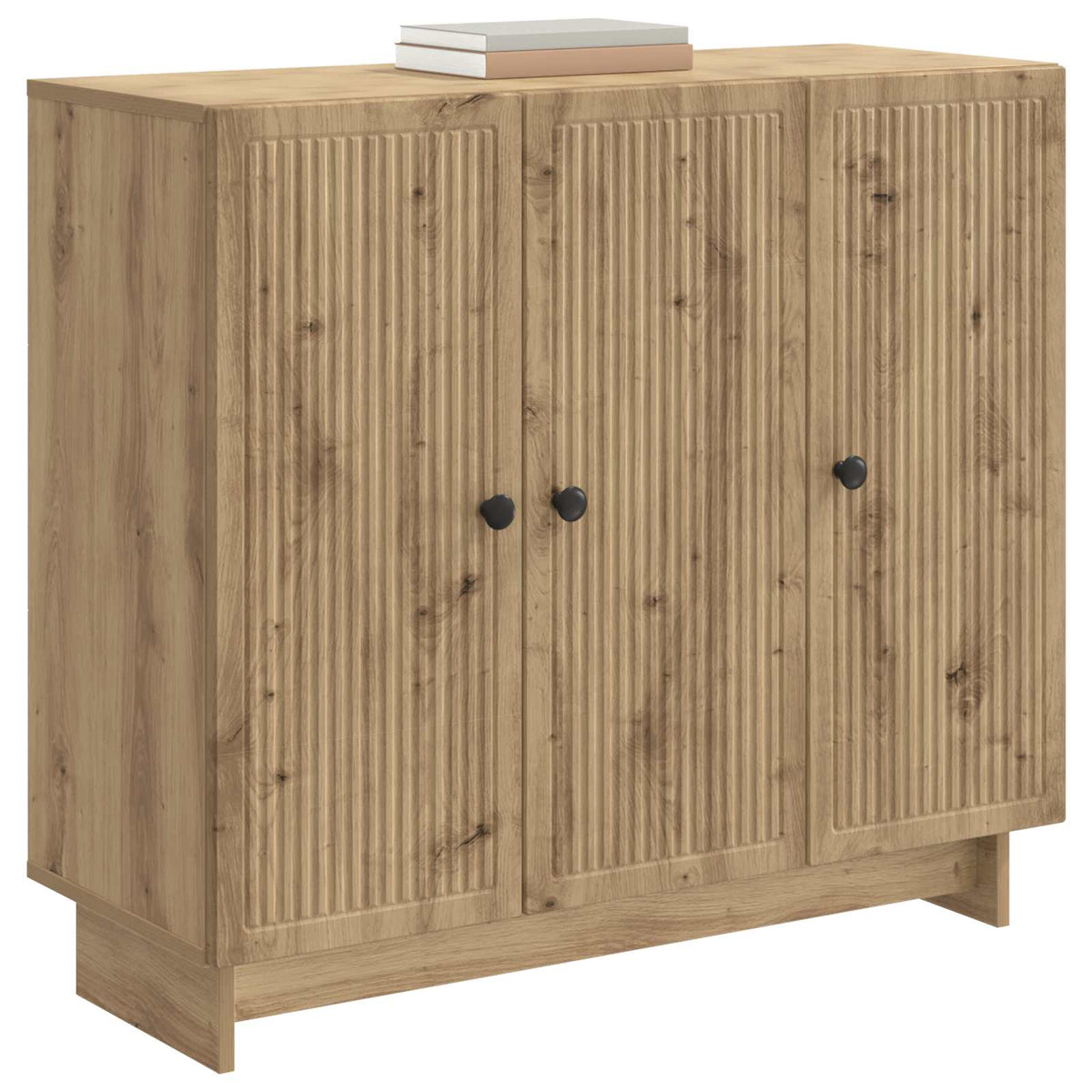 Sideboard Artisan-Eiche 89 x 34,5 x 80 cm Holzwerkstoff