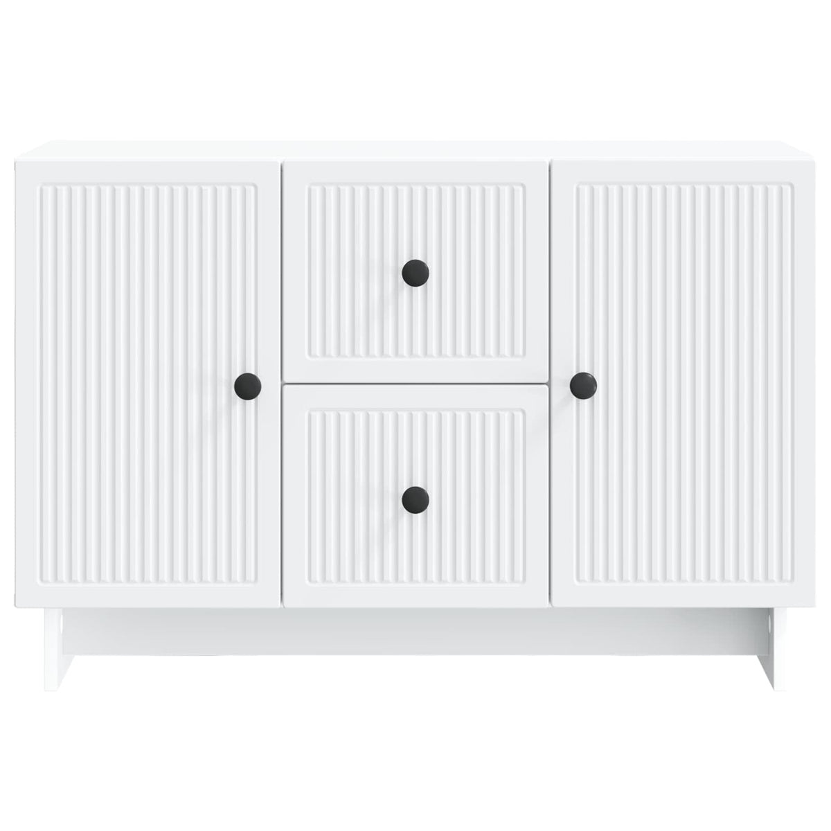 Sideboard Weiß 89 x 34,5 x 60 cm Holzwerkstoff