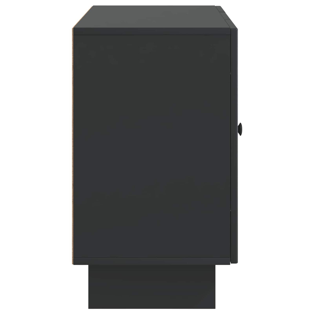 Sideboard Schwarz 89 x 34,5 x 60 cm Holzwerkstoff