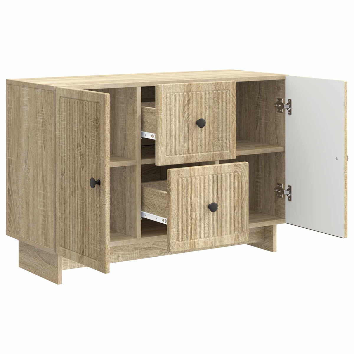 Sideboard Sonoma-Eiche 89 x 34,5 x 60 cm Holzwerkstoff