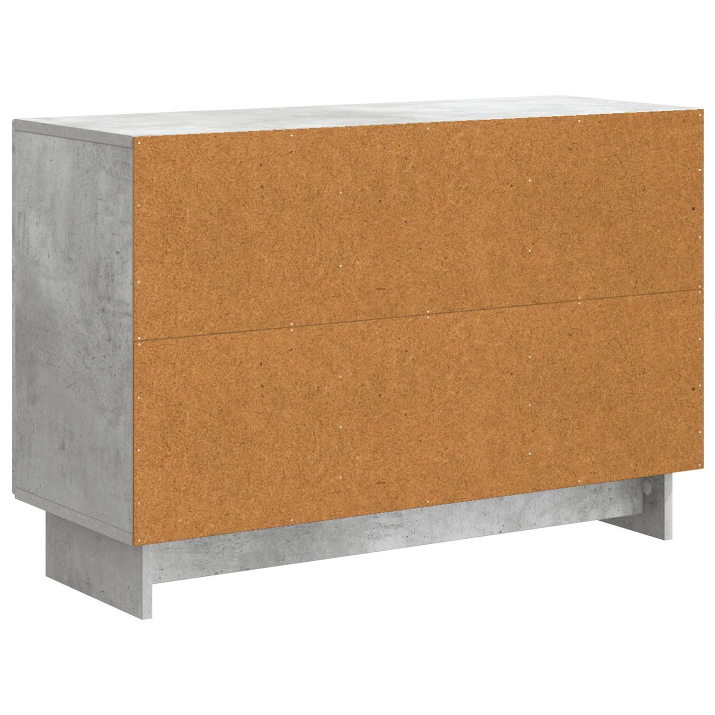 Sideboard Betongrau 89 x 34,5 x 60 cm Holzwerkstoff