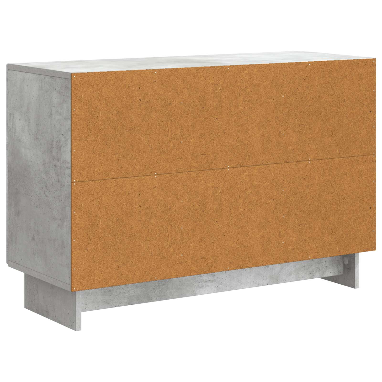 Sideboard Betongrau 89 x 34,5 x 60 cm Holzwerkstoff