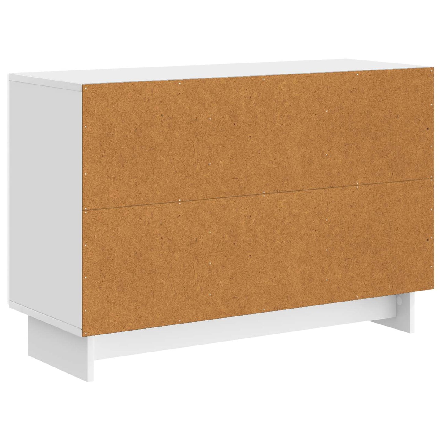 Sideboard Hochglanz Weiß 89 x 34,5 x 60 cm Holzwerkstoff