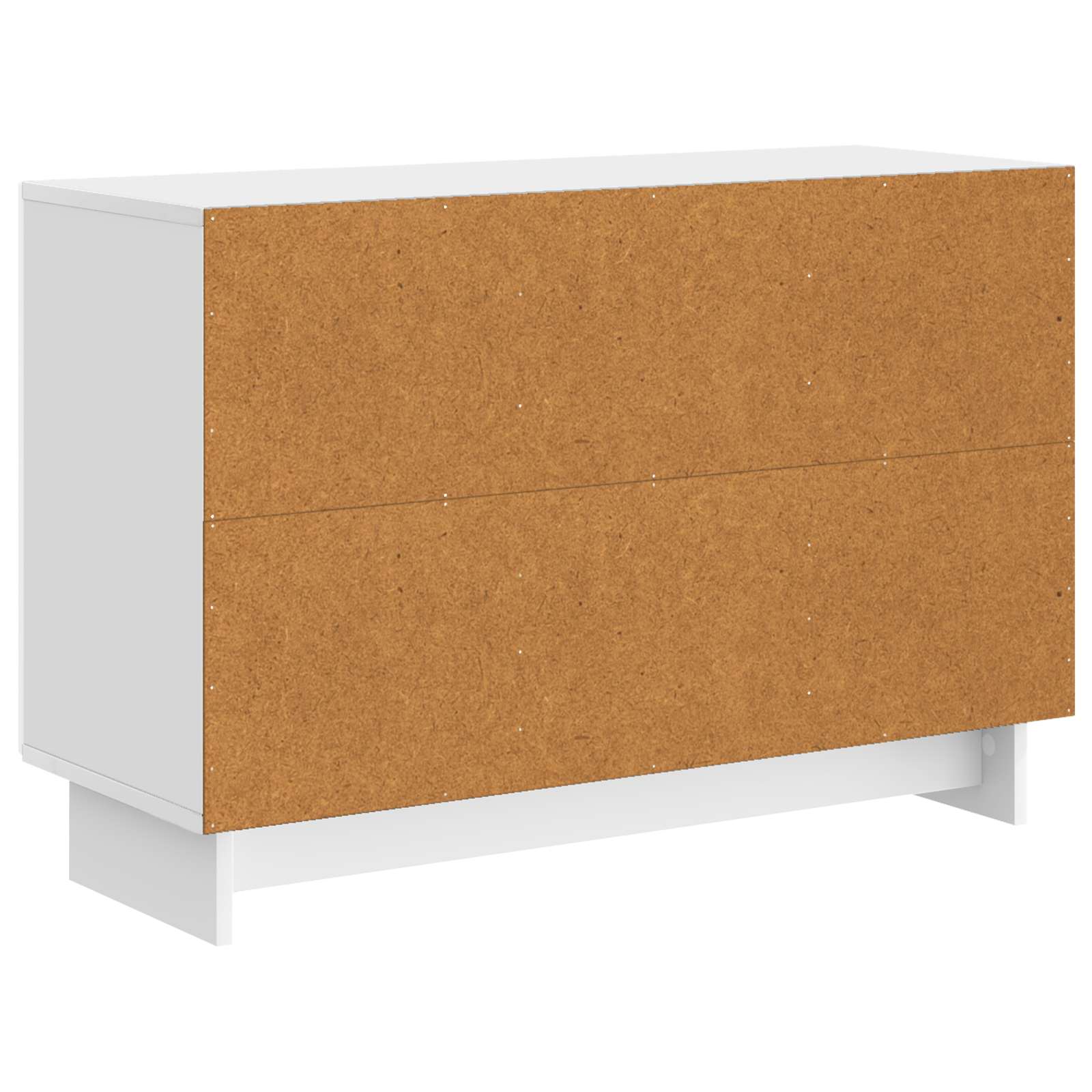 Sideboard Hochglanz Weiß 89 x 34,5 x 60 cm Holzwerkstoff
