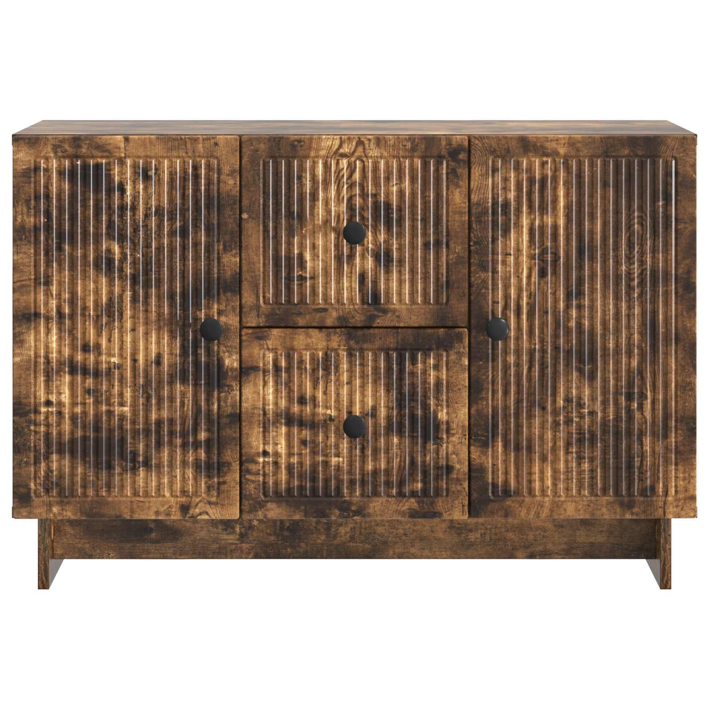 Sideboard Geräucherte Eiche 89 x 34,5 x 60 cm Holzwerkstoff