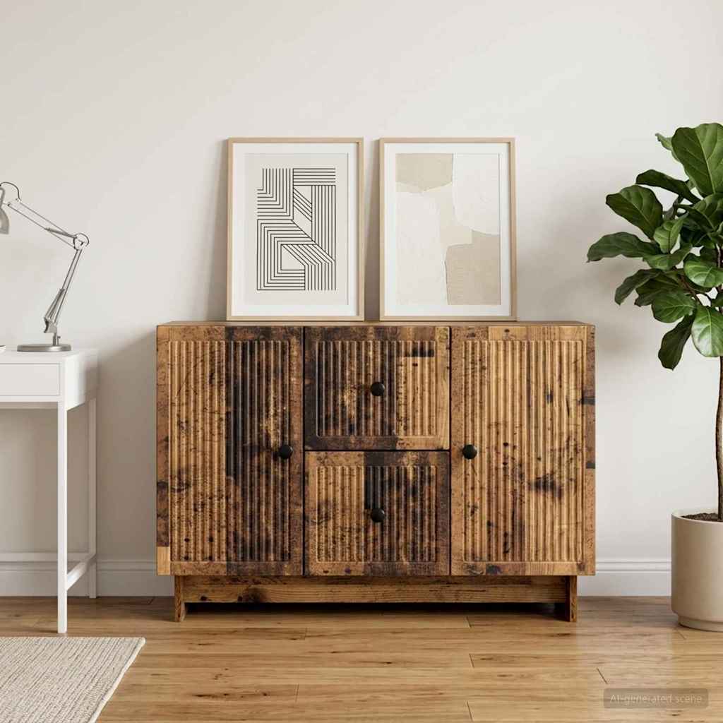 Sideboard Altholz 89 x 34,5 x 60 cm Holzwerkstoff