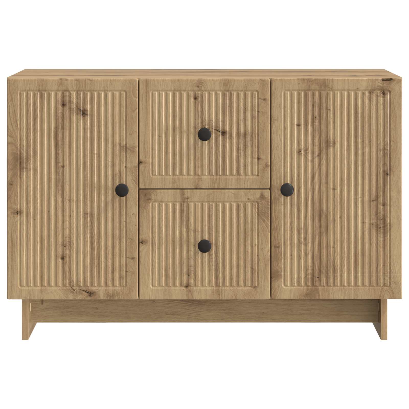 Sideboard Artisan-Eiche 89 x 34,5 x 60 cm Holzwerkstoff