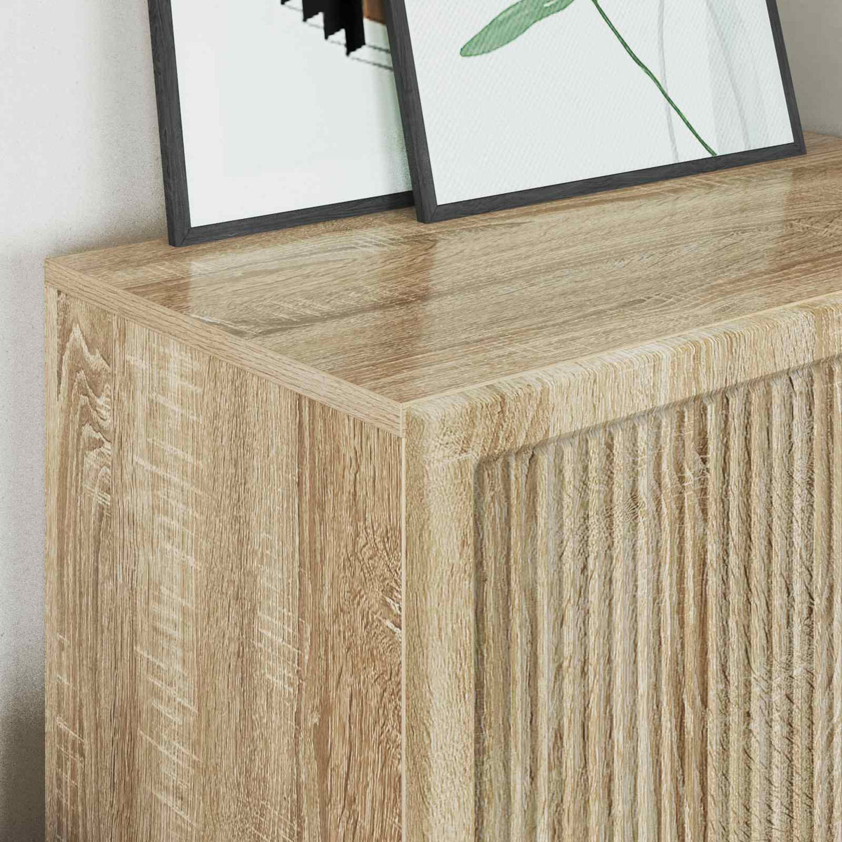 Sideboard Sonoma-Eiche 66 x 34,5 x 95 cm Holzwerkstoff