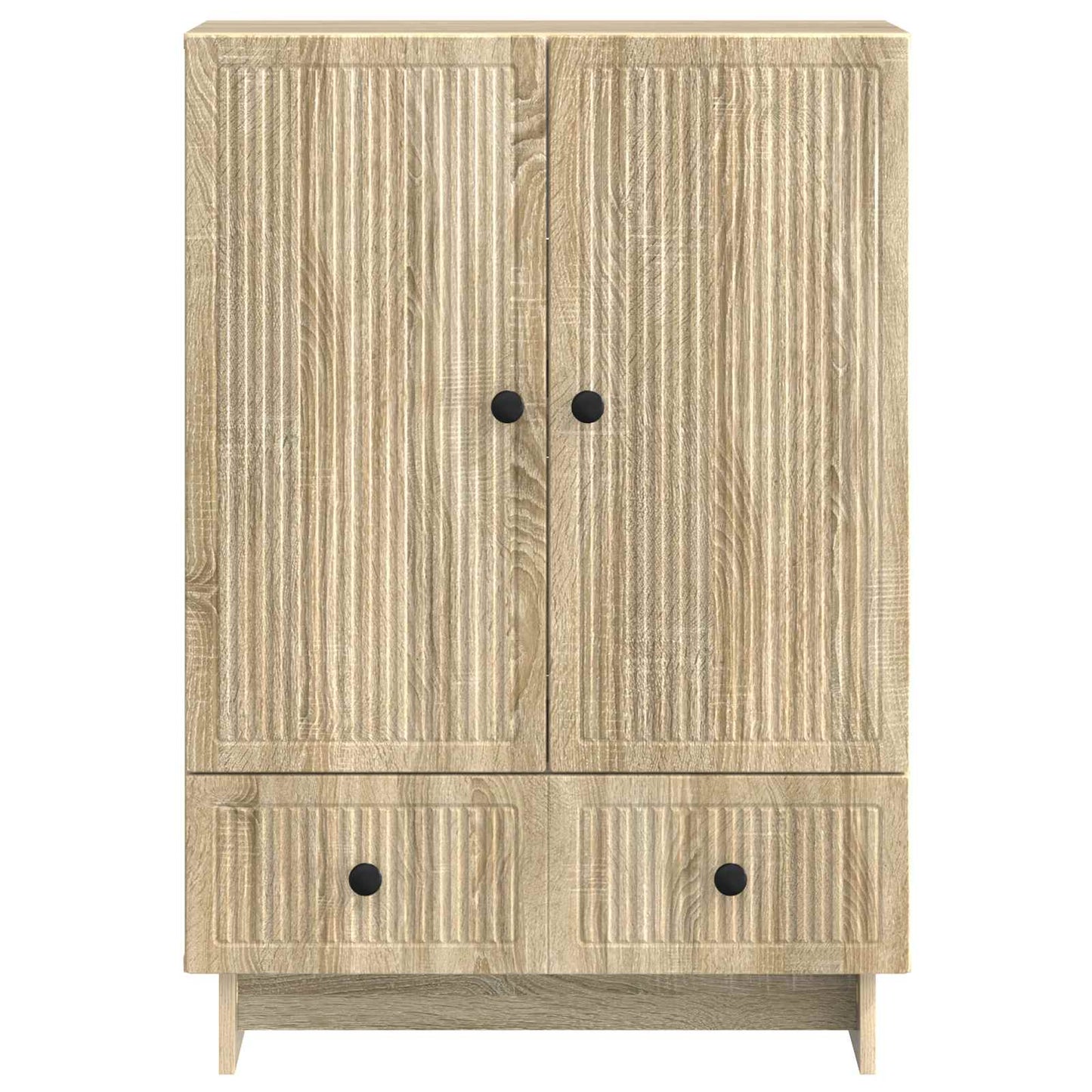 Sideboard Sonoma-Eiche 66 x 34,5 x 95 cm Holzwerkstoff