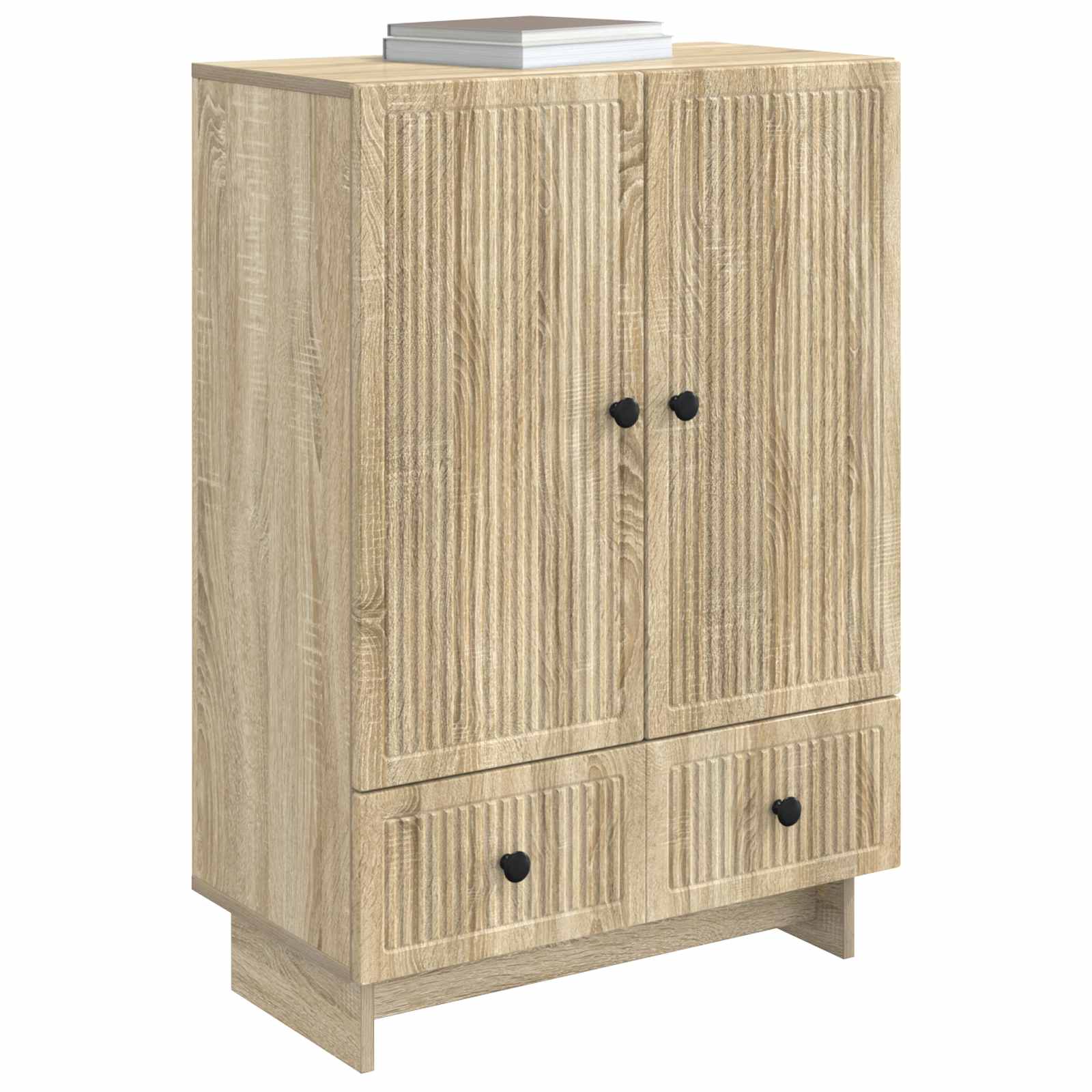 Sideboard Sonoma-Eiche 66 x 34,5 x 95 cm Holzwerkstoff