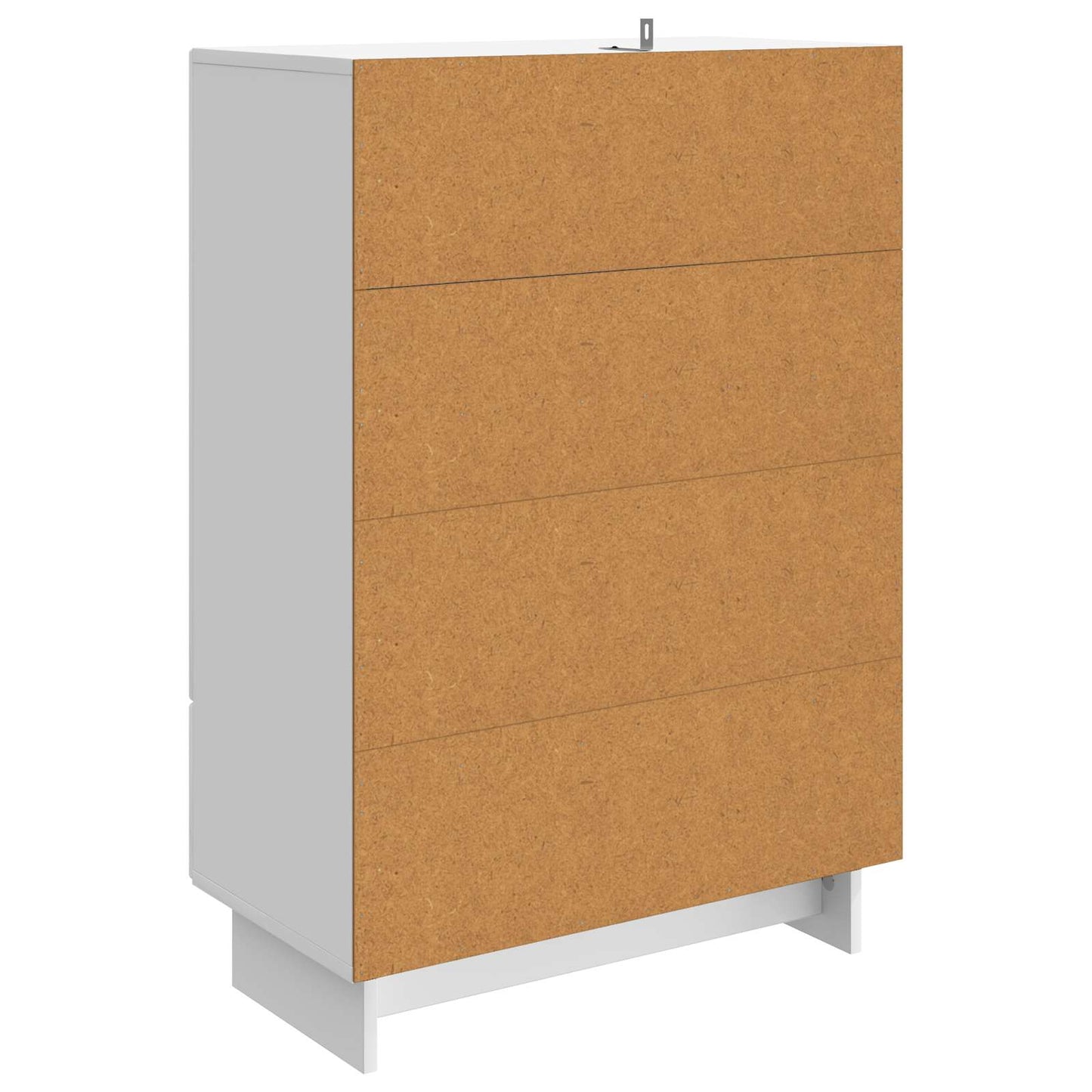 Sideboard Hochglanz Weiß 66 x 34,5 x 95 cm Holzwerkstoff