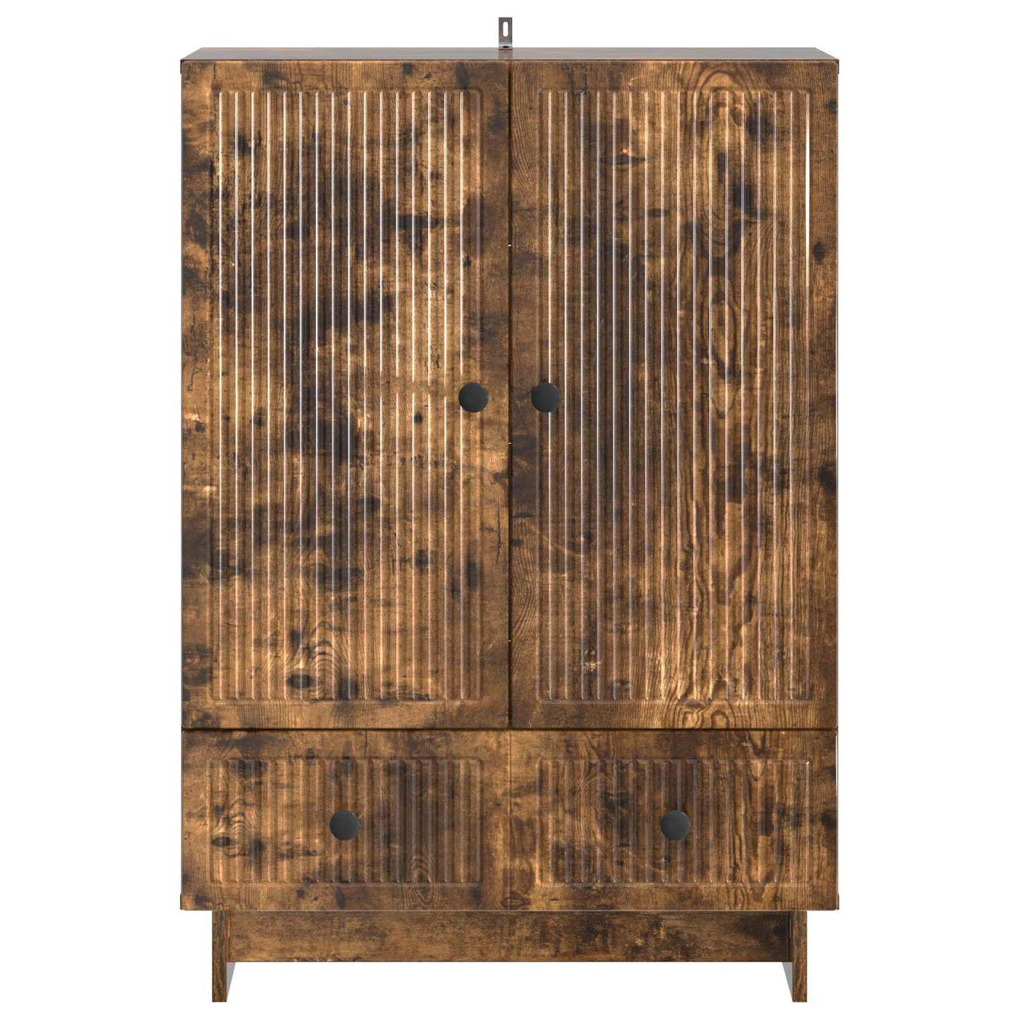 Sideboard Geräucherte Eiche 66 x 34,5 x 95 cm Holzwerkstoff
