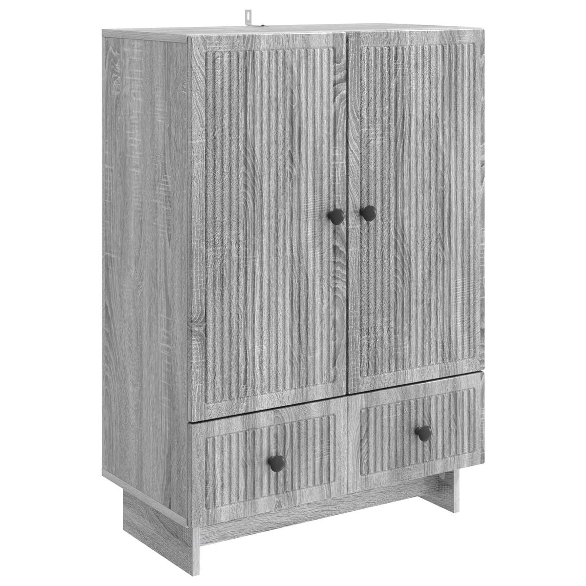 Sideboard Graues Sonoma 66 x 34,5 x 95 cm Holzwerkstoff