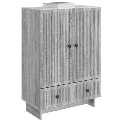 Sideboard Graues Sonoma 66 x 34,5 x 95 cm Holzwerkstoff