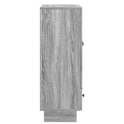 Sideboard Graues Sonoma 66 x 34,5 x 95 cm Holzwerkstoff