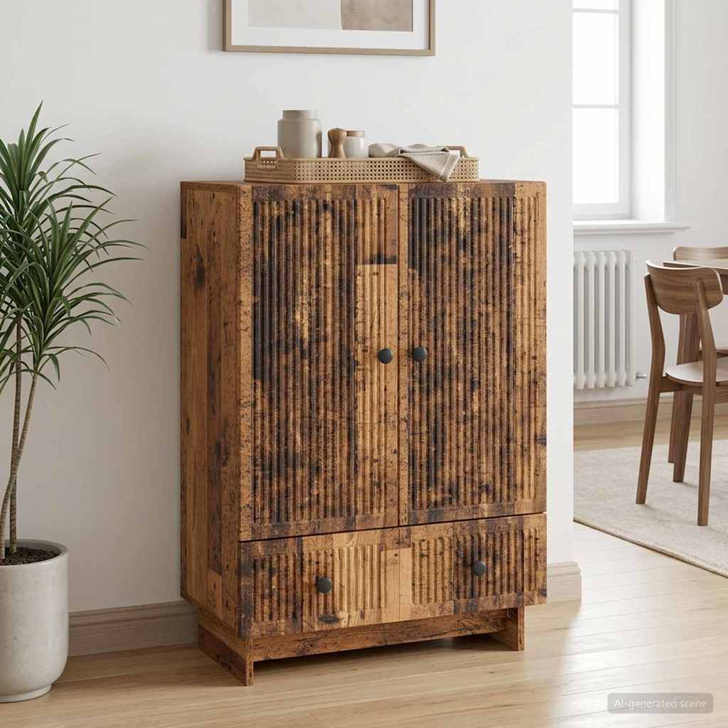 Sideboard Altholz 66 x 34,5 x 95 cm Holzwerkstoff