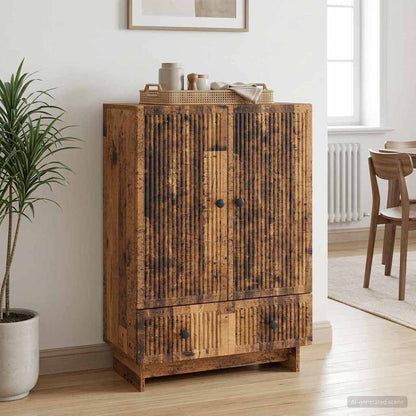 Sideboard Altholz 66 x 34,5 x 95 cm Holzwerkstoff