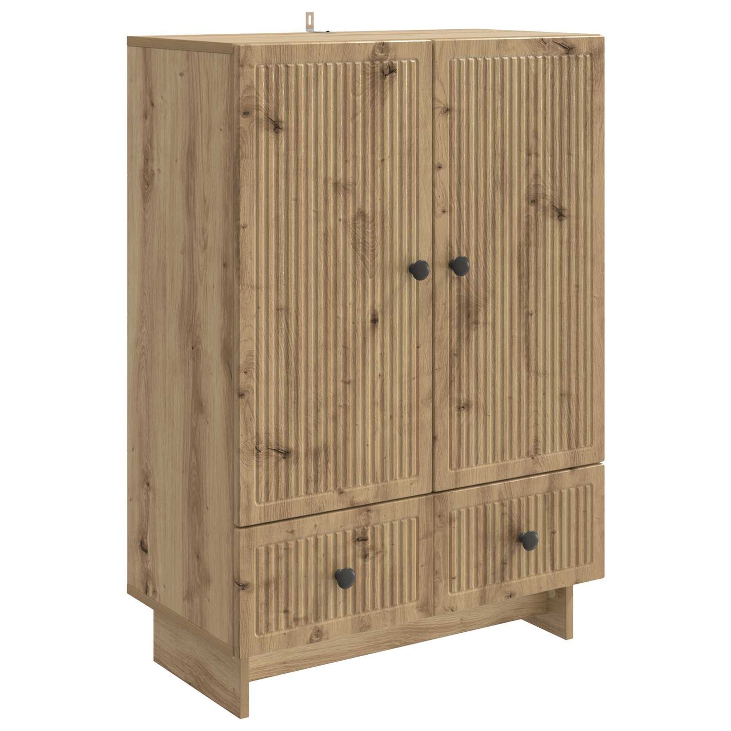 Sideboard Artisan-Eiche 66 x 34,5 x 95 cm Holzwerkstoff