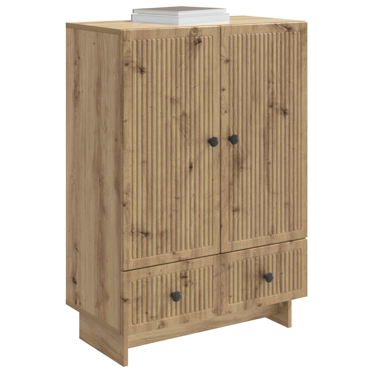 Sideboard Artisan-Eiche 66 x 34,5 x 95 cm Holzwerkstoff