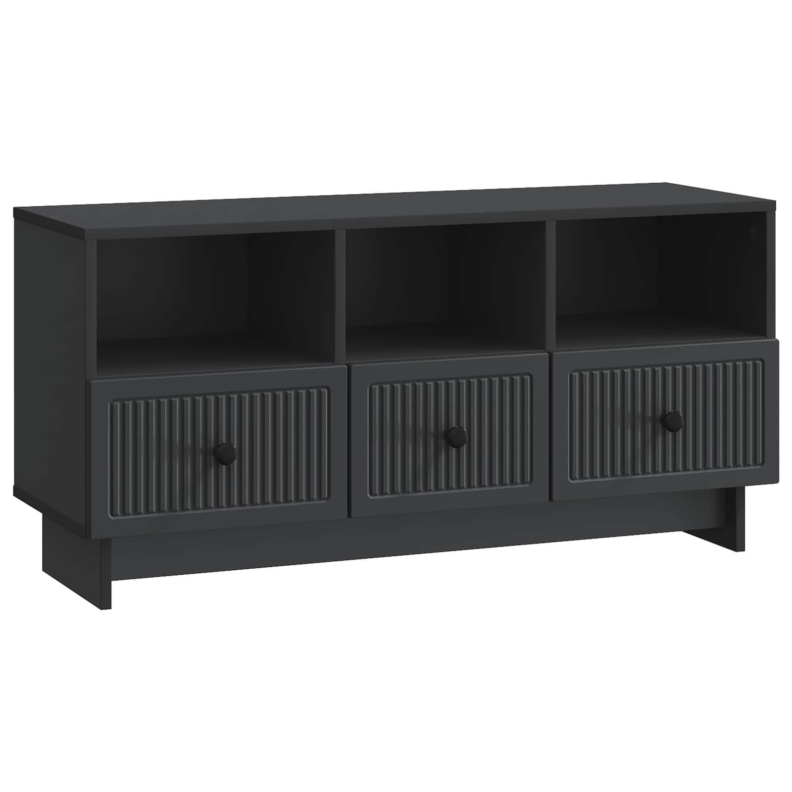 TV-Schränk Schwarz 102 x 34,5 x 50 cm Holzwerkstoff
