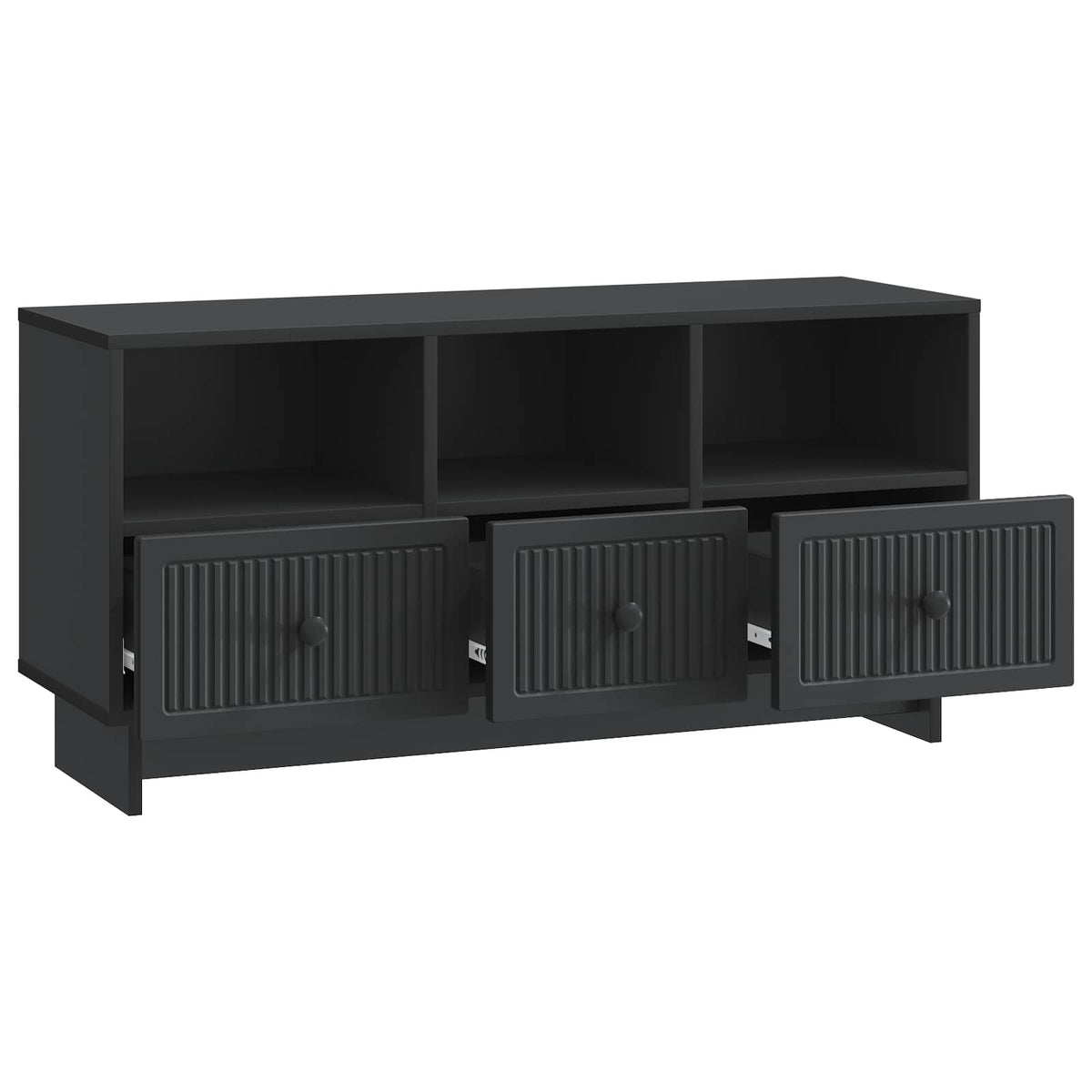 TV-Schränk Schwarz 102 x 34,5 x 50 cm Holzwerkstoff