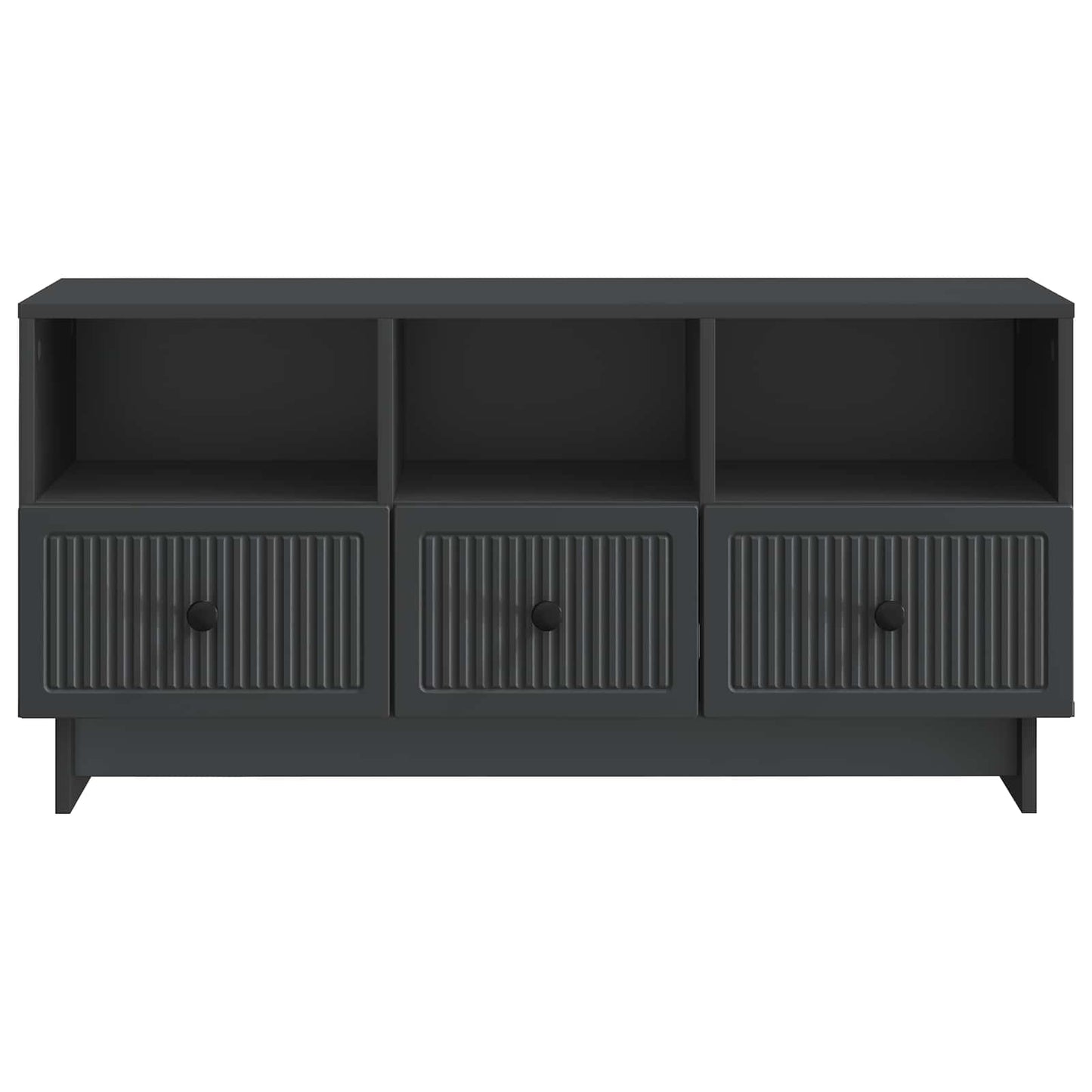TV-Schränk Schwarz 102 x 34,5 x 50 cm Holzwerkstoff